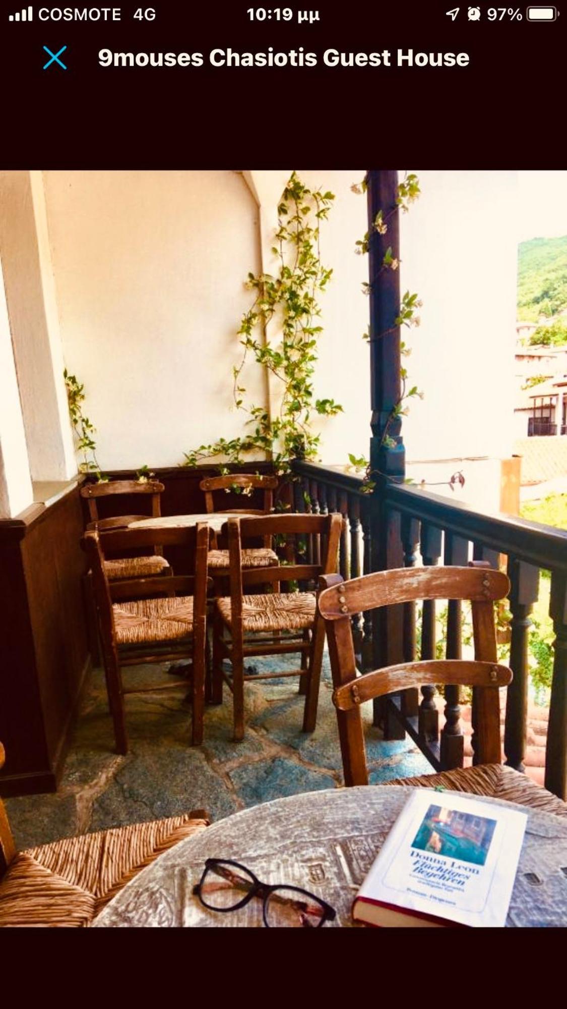 9Mouses Chasiotis Guest House Ampelakia Esterno foto