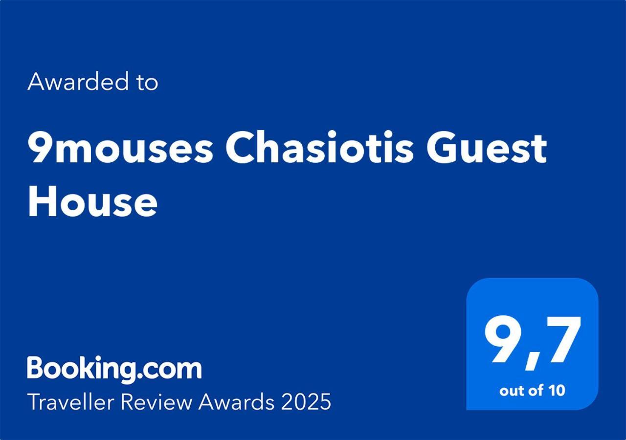 9Mouses Chasiotis Guest House Ampelakia Esterno foto